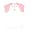 Antigua University of Tennessee Girl's Pink Mini Star Short Sleeve Tee (Small)