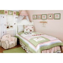 Kids Line Full Quilt And 2 Shams - Lady Bug