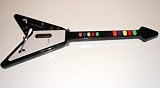 Wireless Guitar Controller for Rock Band and Guitar Hero, Nintendo Wii