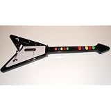 Wireless Guitar Controller for Rock Band and Guitar Hero, Nintendo Wii