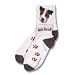 For Bare Feet Pair of Jack Russell Roll Down Socks - Great Gift for Dog Lover