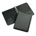 Starter Vinyl Ring Bound Organizer w/Book Closure, 5-1/2 x 8-1/2, Black