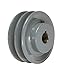 2BK57-1 V-Belt Pulley, 1" Bore, Masterdrives