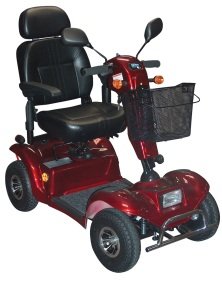 Odyssey Full Size 4 Wheel Scooter With Batteries And Charger