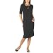 Merona&reg; Ribbed-Waist Tie-Front Dress - Ebony