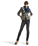 Guess - Guess? Elena Plaid Three-Quarter Sleeve Blazer