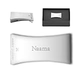 Pince � billets en chrome - Nom grav�: Naama