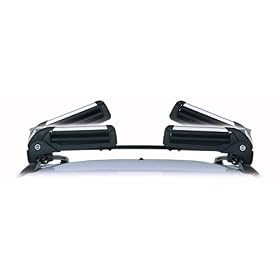 Inno Dedicated Dual Angle Car Top Ski and Snow Board Rack for Vehicles with Raised Factory... by