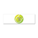 21 x 7 Wall Vinyl Sticker Tennis Equals Life