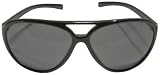 MENS - CLAIBORNE Black Frame Aviator Sunglasses, 31115