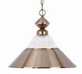 Ram Lighting Metallic Antique Bronze 14 Ceiling Light