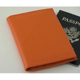  Creative Gifts ORANGE PASSPORT COVER