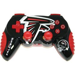 Officially Licensed Atlanta Falcons NFL Wireless PS2 Controller