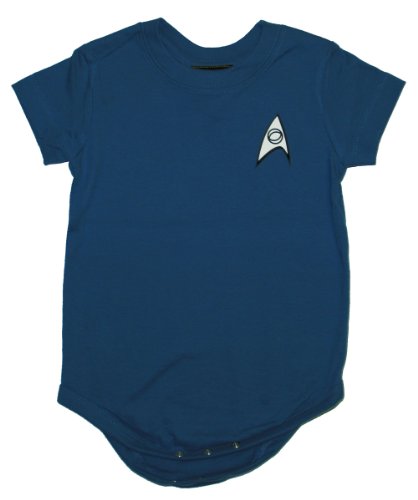 ON36 Star Trek Starfleet Science Spock Uniform Creeper Romper
