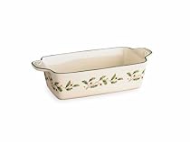 Lenox Holiday Carved Loaf Pan