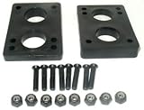 Longboards ANGLED RISER PADS & BLACK 1.5" HARDWARE