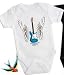 Star Tattoos | Blue Star Tattoos | Star Art Tattoos - Rockabye Baby Blue Winged Guitar baby onesie bodysuit White 6-12 months