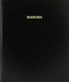 BookFactory® Searched Log Book / Journal / Logbook - 120 Page, 8.5