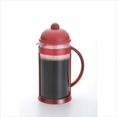 317lNatqSyL 3 Cup Lucie French Press with Unbreakable Carafe in Ruby