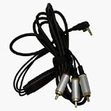 CET Domain 10011303 Component AV Cable for PSP 2000 Slim- Metal Head