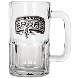 NBA San Antonio Spurs 20-Ounce Root Beer Style Mug - Primary Logo