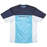 Town&Country(タウンアンドカントリー) ドライシャツ(半袖) B MEN'S NAVY×LT.BLUE L TDS-7215