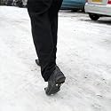 Universal Ice Traction Slip-on Stretch Fit crampons size UK 8-12