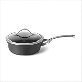 Calphalon JR87822P Contemporary Nonstick 2.5 Quart Shallow Sauce Pan with Glass Lid