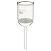 Chemglass CG-1402-14 Glass Buchner Filtering Funnel with Coarse Frit, 60mL Capacity, 10mm OD x 75mm Length Stem, 40mm Diameter
