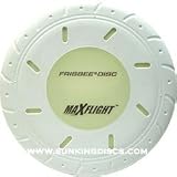 Wham-O Frisbee Disc MaxFlight (Glow) - White