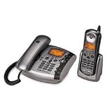 Motorola MD7091 - Cordless phone base station w/ corded handset, answering system & caller ID - 5.8 GHz - 2-line operation + 1 additional handset(s)