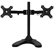 Halter Mount Freestanding Dual/Two LCD Monitor Desk Stand Holds Monitors up to 24" Widescreen
