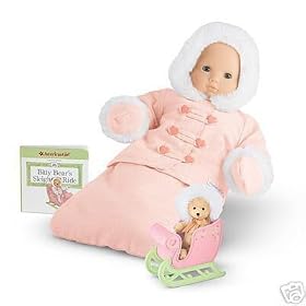 American Girl Bitty Baby Retired Bunting Set by 