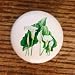 FLOWERS ARUM LILY FLOWER DRAWER PULLS KNOBS