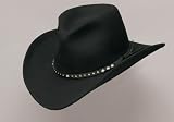 Crushable Mt Pinnacle Felt Cowboy Hat