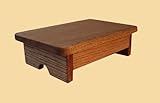 IMAGE OF Foot Stool Maple Stain