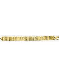 13mm 14k Light Weight Bracelet 7"