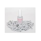 Uber Goop Light GREY Dishwasher Rack Paint & Glue w/130 Caps