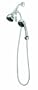 Pollenex DPC3300 Dual Combination Showerhead, Chrome