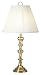 Traditional Brass Candlestick Lamp