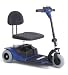 PRIDE MOBILITY SCOOTER GO-GO SCOOTER 3 WHEEL W/CHARGER, 12ah BATTERIES & FLAT FREE TIRES-FREE SHIPPING-www.excelmobilitysupplies.com