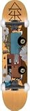 Rasa Libre Reed Further Complete Skateboard - 7.9 W/ Raw Trucks & White Wheels