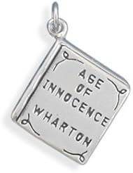 Sterling Silver Age of Innocence Book Charm