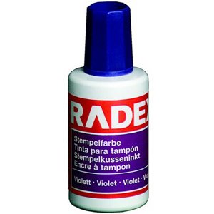 Stempelfarbe violett 27ml o.OEl - BÃ¼rokleinmaterial