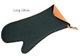 DUNCAN KITCHEN GRIPS EXTRA LONG OVEN GLOVE MITT ORANGE