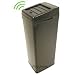 Health & Personal Care : iTouchless IT14SB 52 Liter Touchless Trashcan Square Black