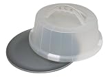 OvenStuff Non-Stick 12 Inch Cake and Pastry Carrier with Matching Lid with Handles