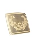 Armani Exchange - Armani Exchange Wings Logo Belt Buckle