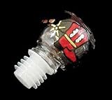 Blazing Boots Design - Hand Painted - Wine Bottle Stopper