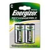Energizer 2 x C Rechargeable Batteries NiMH